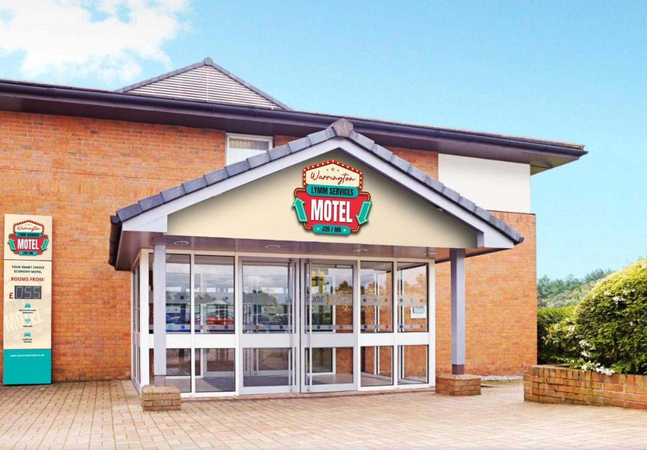 Warrington Motel, J20 M6 Lymm Services المظهر الخارجي الصورة